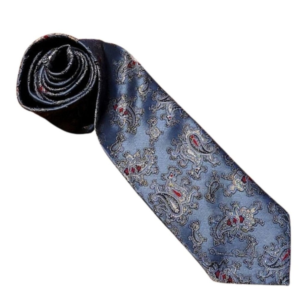 Oscar de la Renta Paisley Tie